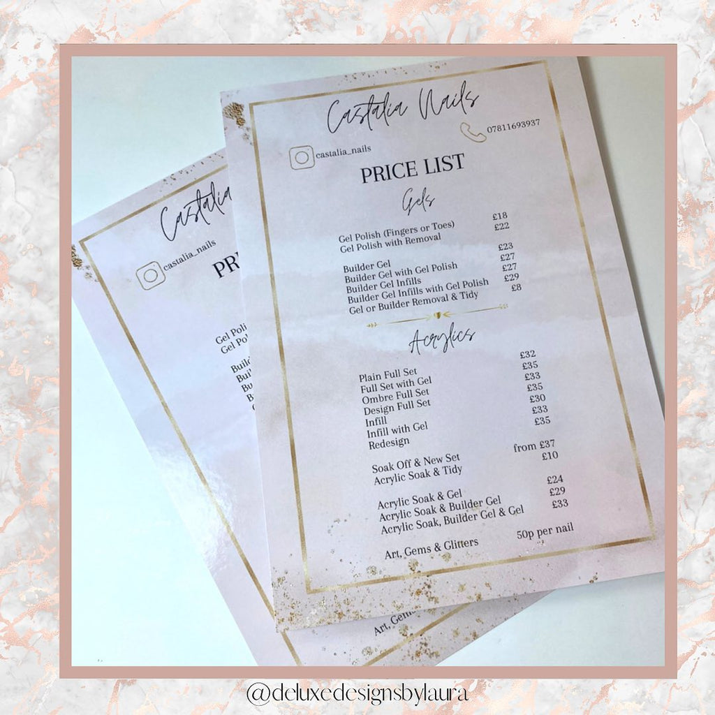 Price Lists