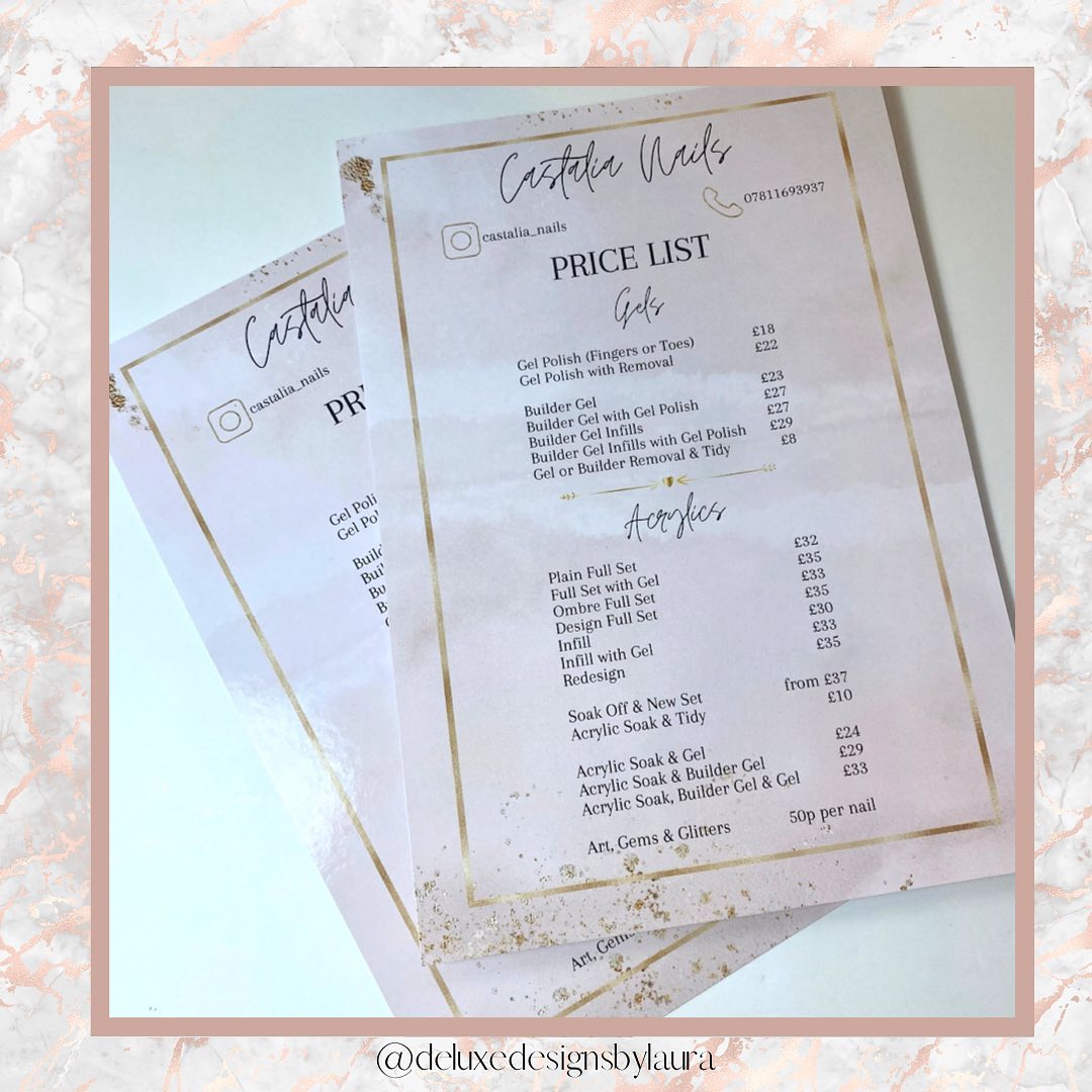 Price Lists