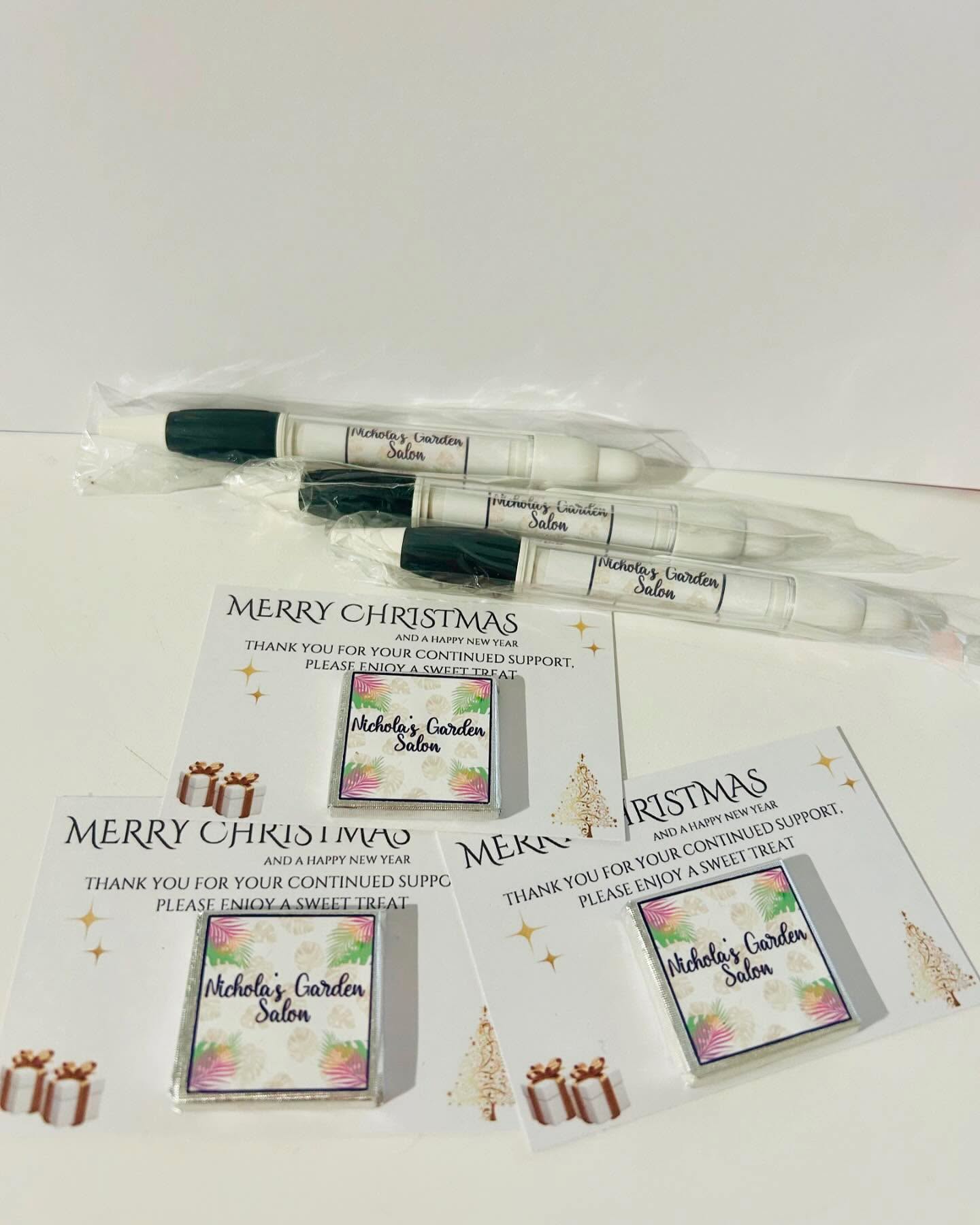 Personalised Thank You Cards with Milk Chocolate