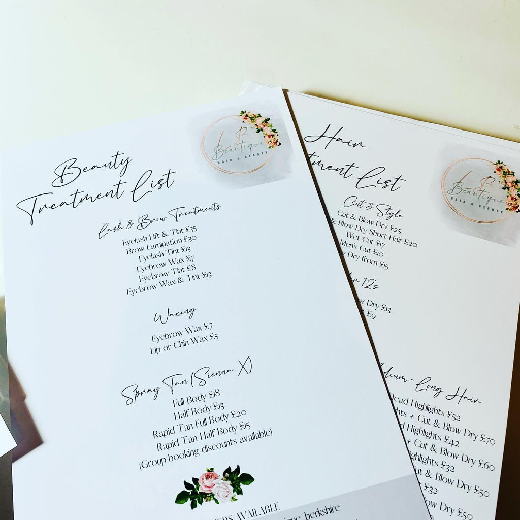 Price Lists