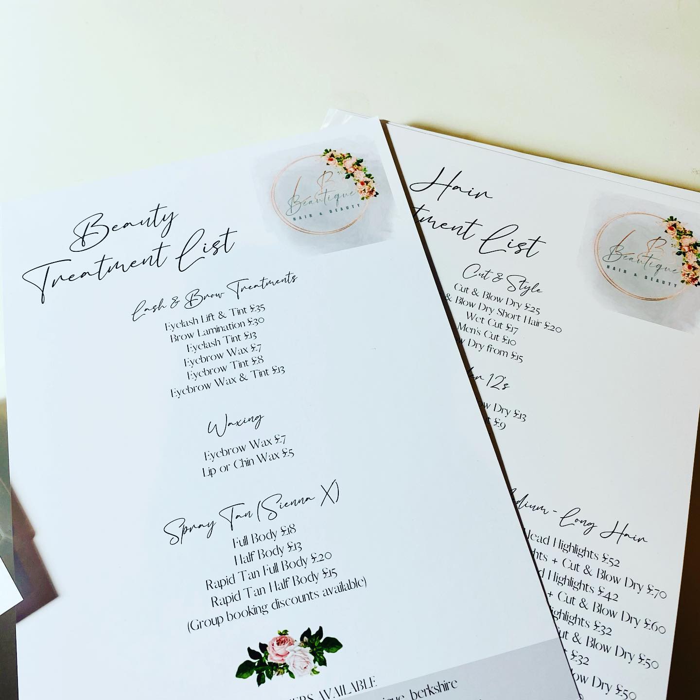Price Lists