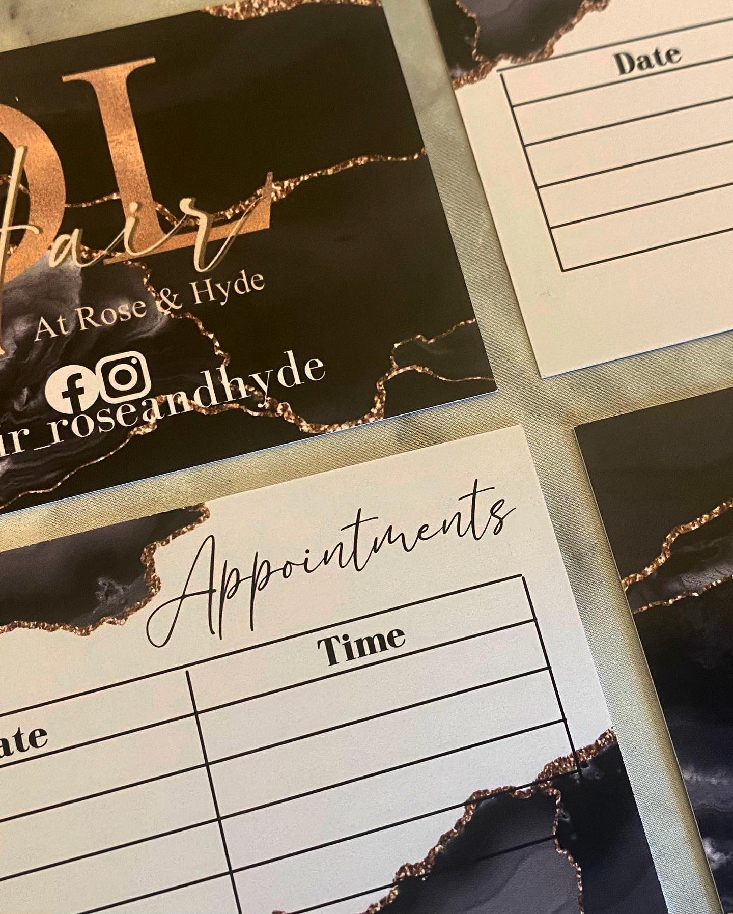 Business Cards / Loyalty Cards / Appointment Cards