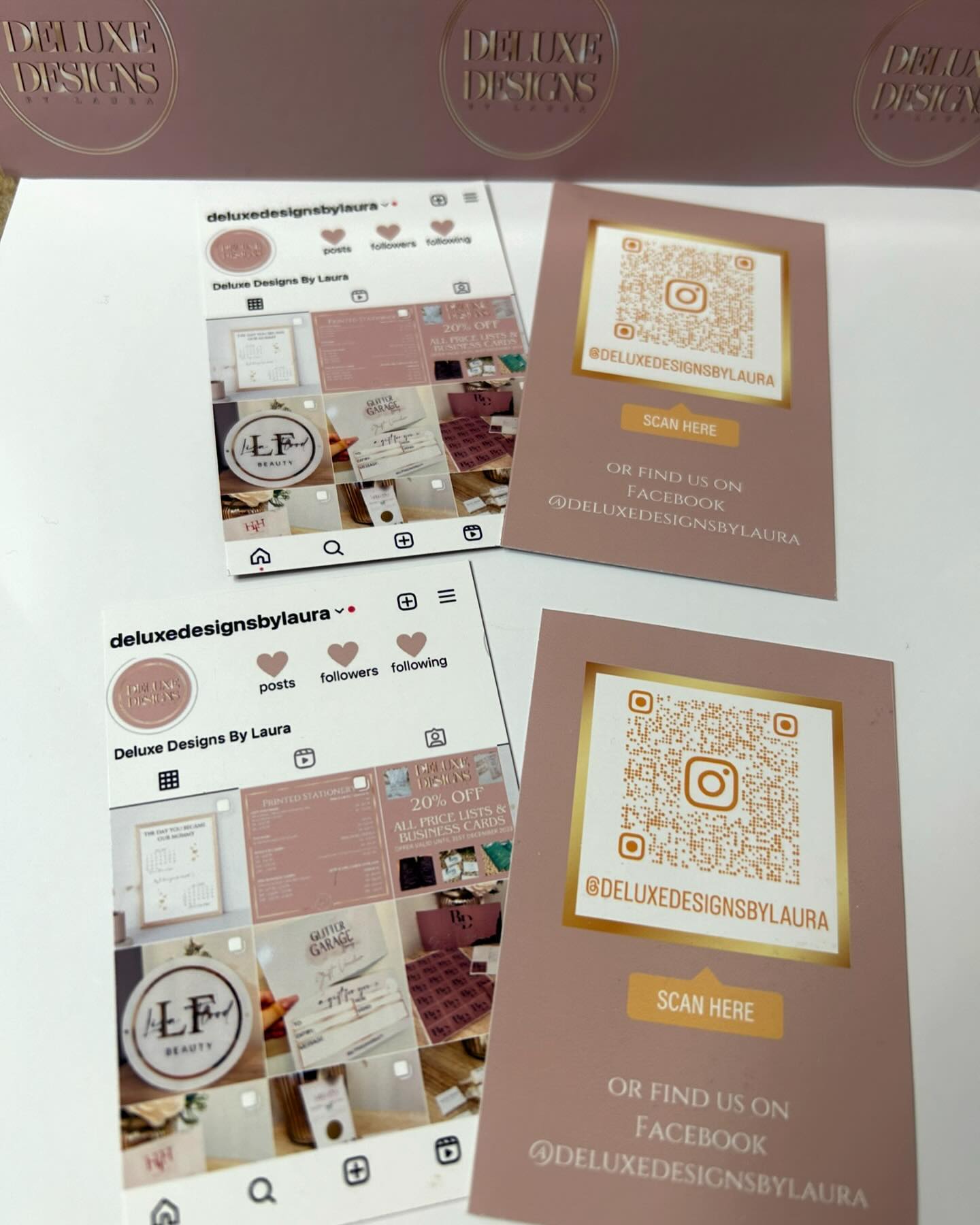 Business Cards / Loyalty Cards / Appointment Cards