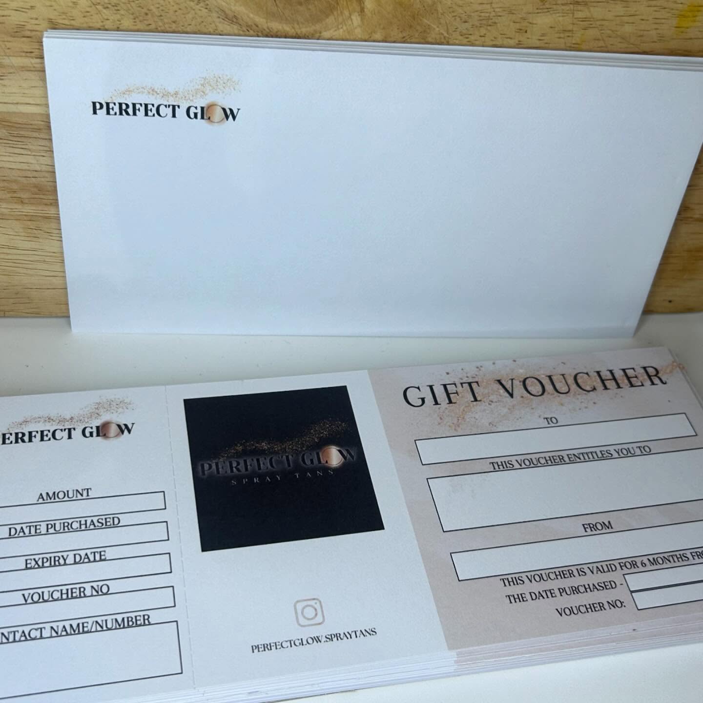 Gift Voucher Book