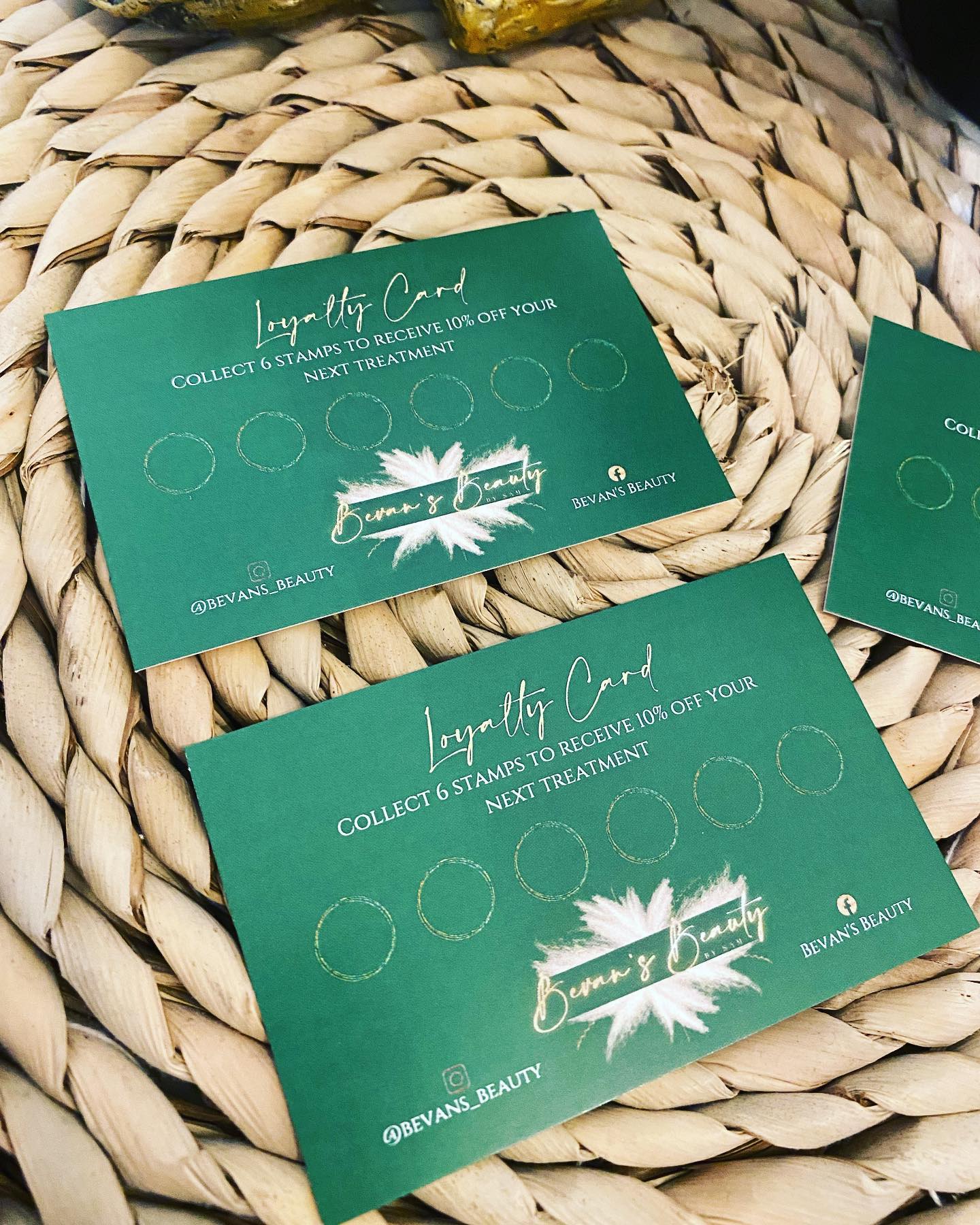 Business Cards / Loyalty Cards / Appointment Cards