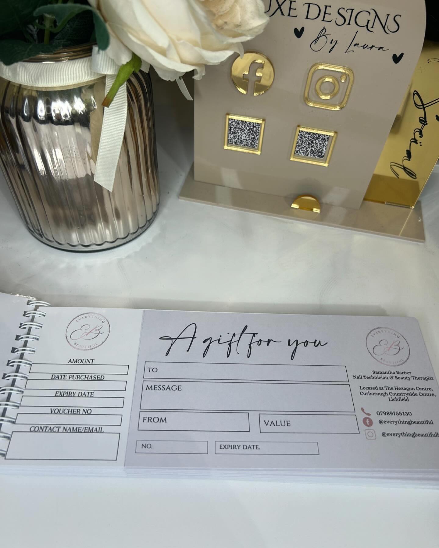 Gift Voucher Book