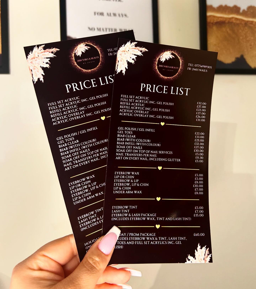 Price Lists