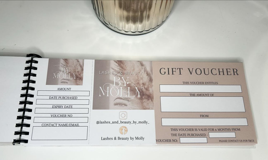 Gift Voucher Book