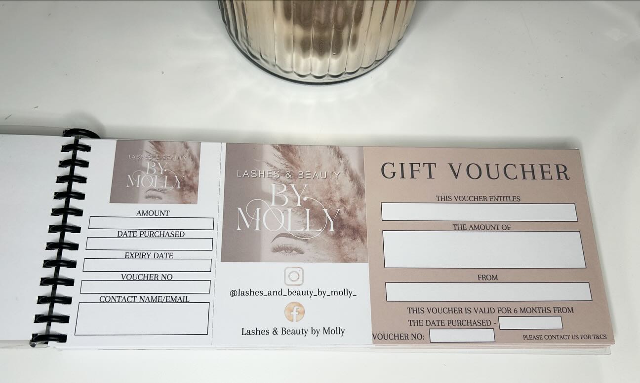 Gift Voucher Book