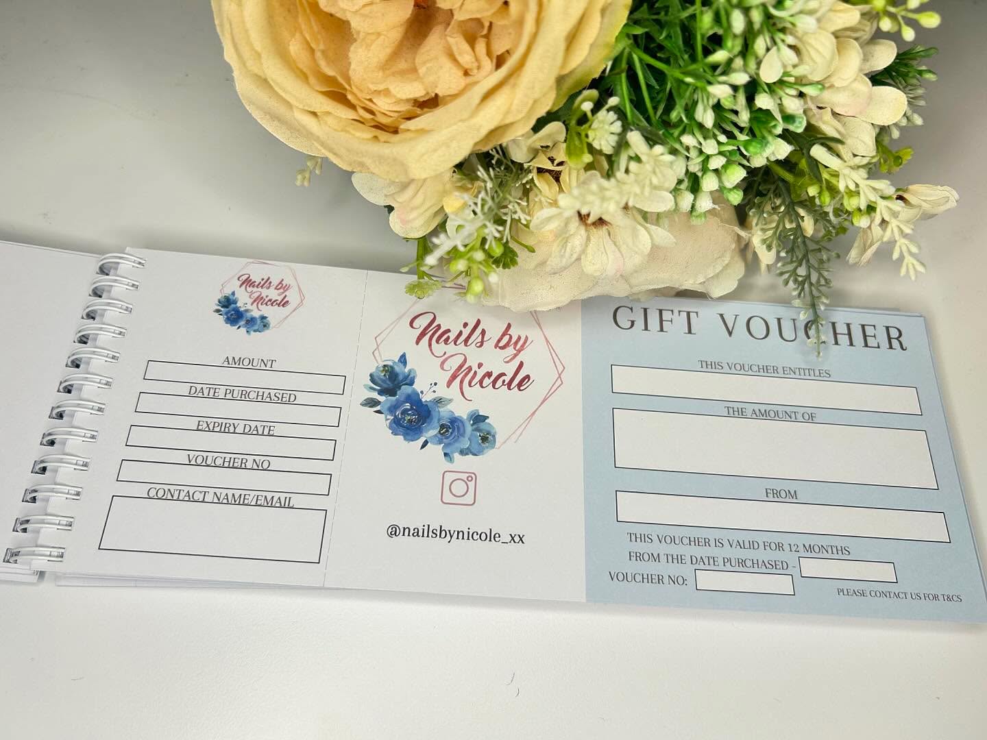 Gift Voucher Book