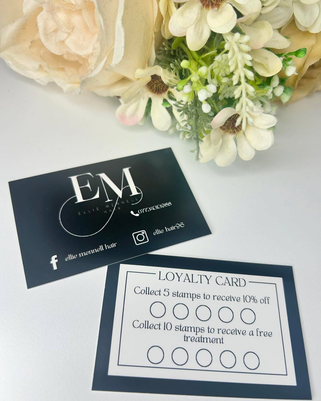 Business Cards / Loyalty Cards / Appointment Cards