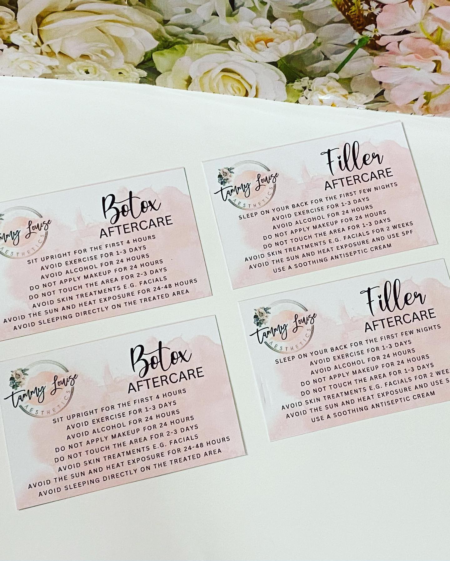 Aftercare Cards