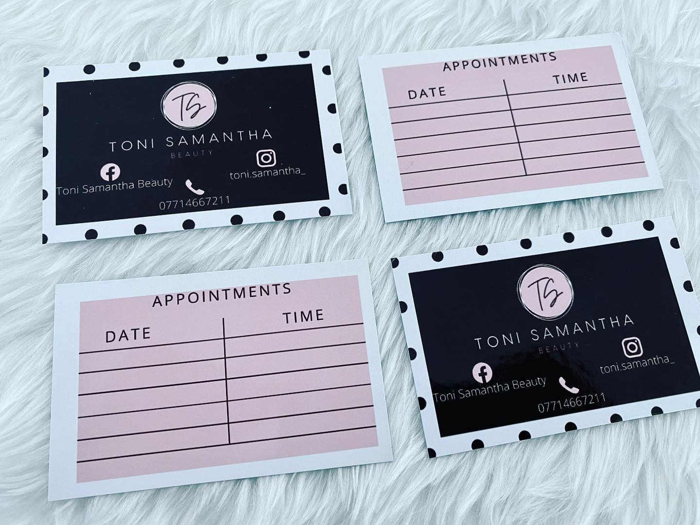 Business Cards / Loyalty Cards / Appointment Cards