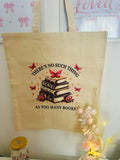 Bookish Tote Bag - various designs