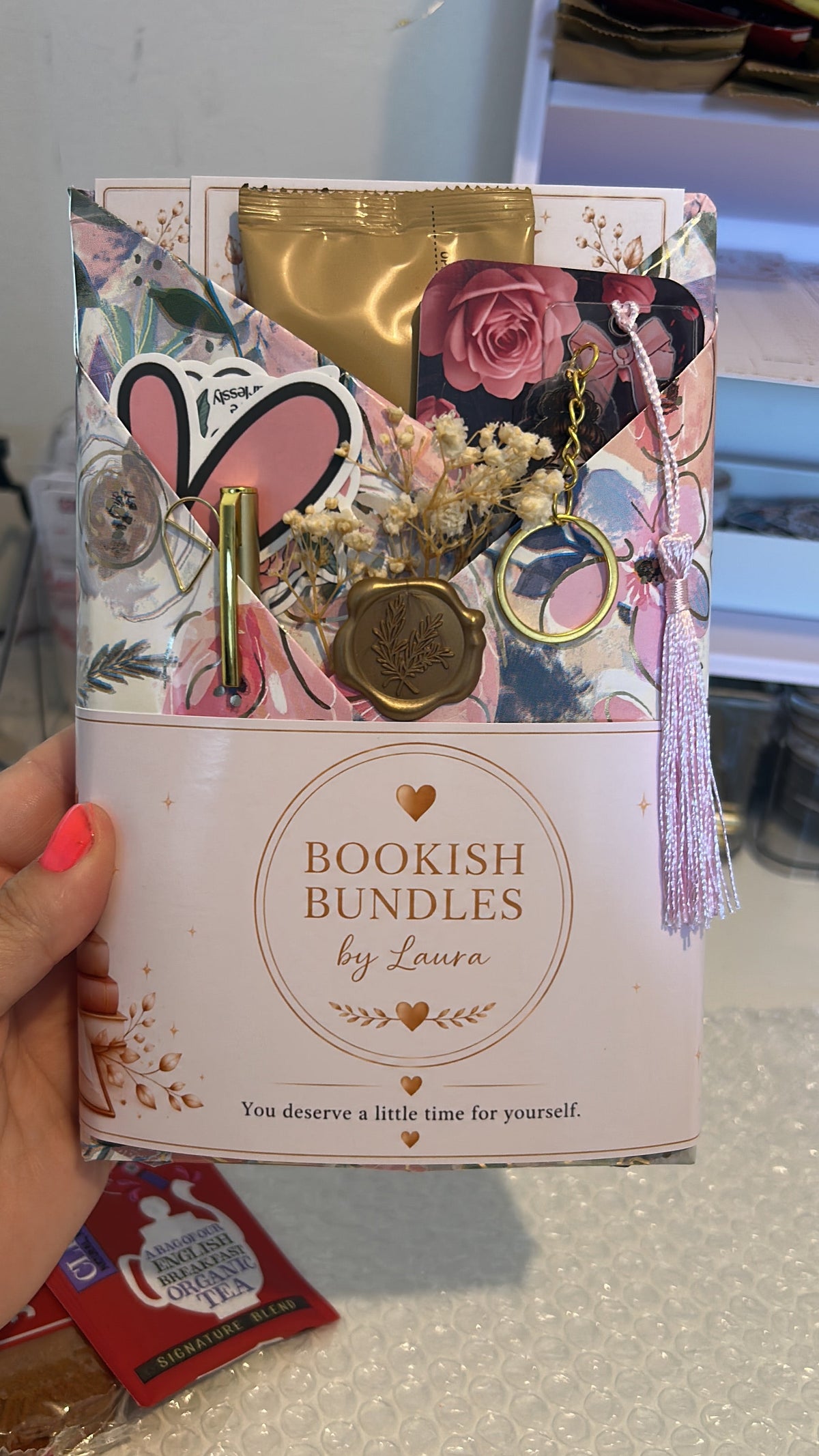 Gift Wrapped Bookish Bundle “blind date with a book”
