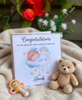 Personalised Baby Boy Card
