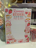 Romance Readers – Bookish Writing Pad