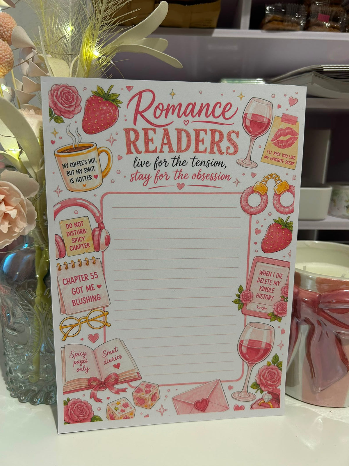 Romance Readers – Bookish Writing Pad