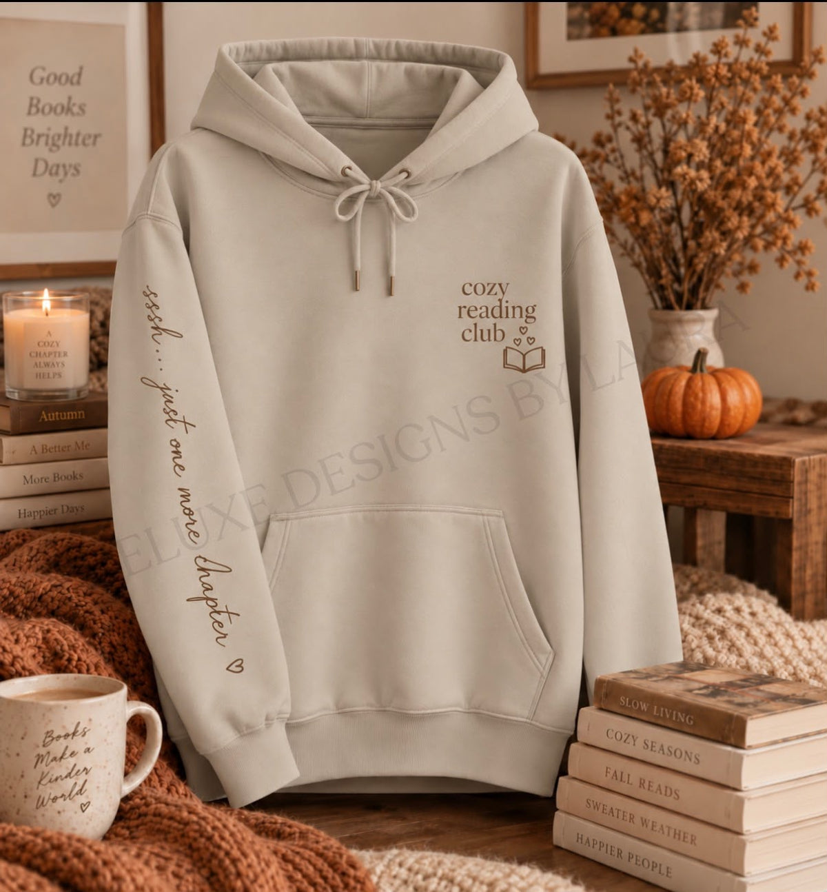 PRE-ORDER - Cozy Reading Club Hoodie